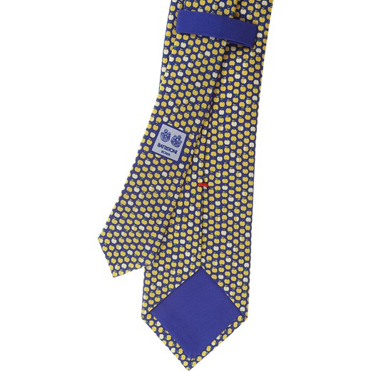Krawat Battistoni w abstrakcyjne wzory 