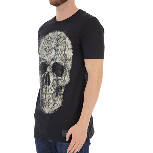 T-shirt męski Philipp Plein z krótkim rękawem 