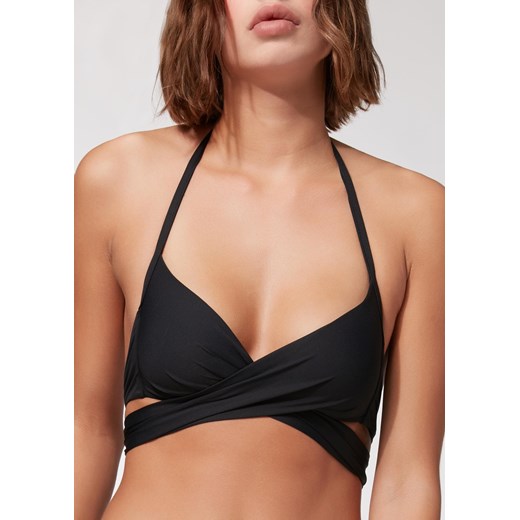 Czarny strój kąpielowy Calzedonia casual
