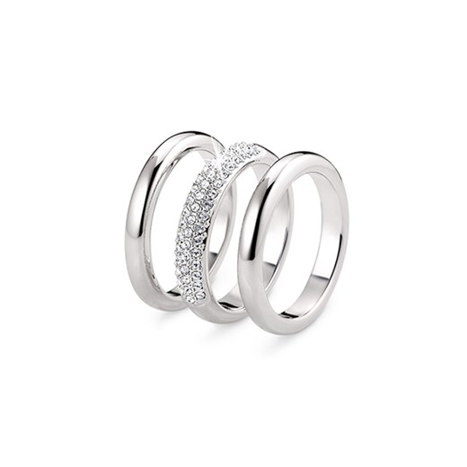 Zestaw pierścionków wysadzanych kryształami marki Swarovski® Tchibo  19 Tchibo.pl