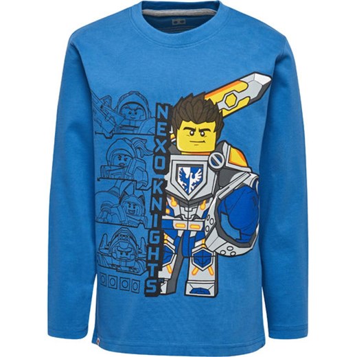 T-shirt chłopięce niebieski Lego Wear z długim rękawem 