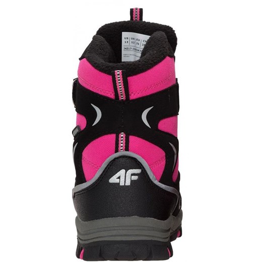 4F BUTY Zimowe dla Dziewczynki JOBDW402 Różowe. Ostatni Rozmiar 36 4F okazja SmykSport