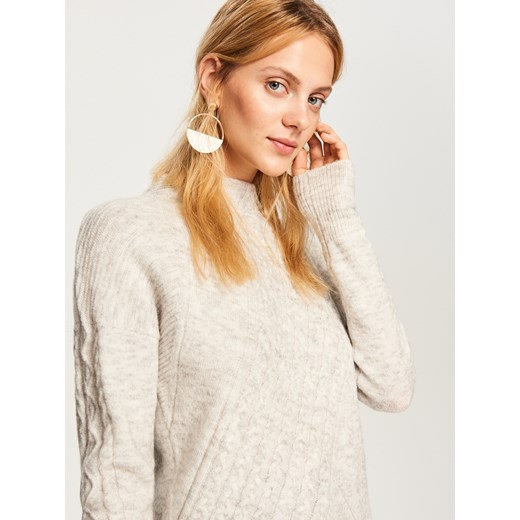 Sweter damski Reserved bez wzorów casual 
