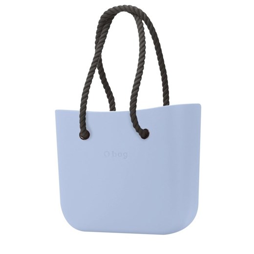 Shopper bag O Bag matowa bez dodatków na ramię 