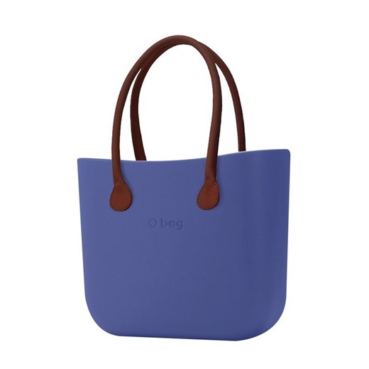 Shopper bag niebieska O Bag bez dodatków 