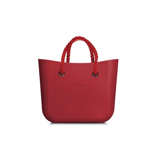 Shopper bag O Bag czerwona matowa 