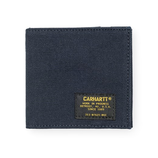 Portfel Carhartt WIP Camp Wallet "Cotton Navy" (I022901)  Carhartt Wip uniwersalny StreetSupply wyprzedaż 