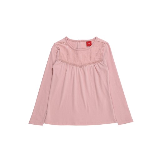 Odzież dla niemowląt S.oliver Junior różowa dziewczęca z jerseyu 