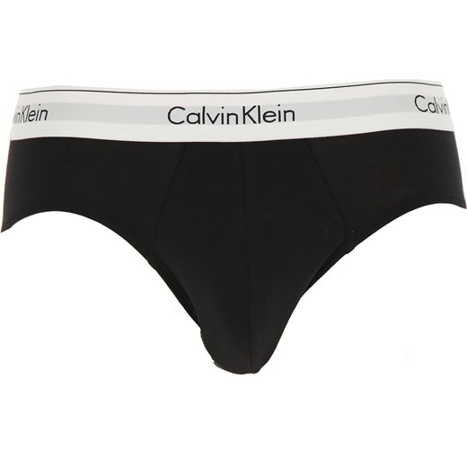 Calvin Klein Slipy dla Mężczyzn, 2 Pack, Czarny, Bawełna, 2019, 3 4 5 6 Calvin Klein 5 RAFFAELLO NETWORK