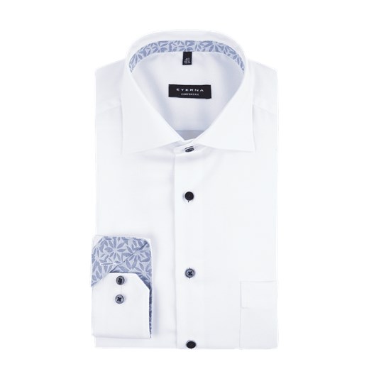 Koszula biznesowa o kroju comfort fit z kieszenią na piersi  Eterna 45 Peek&Cloppenburg 