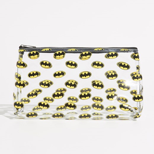 Sinsay - Kosmetyczka z nadrukiem Batman - Biały Sinsay One Size