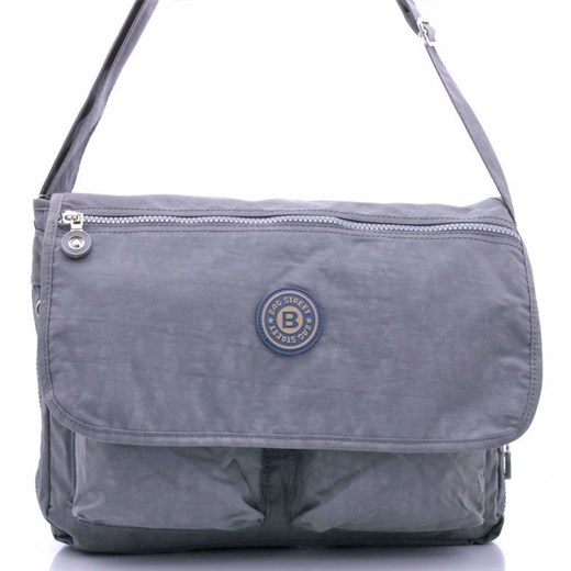 Torba listonoszka materiałowa szara Bag Street Bag Street uniwersalny Skorzana.com