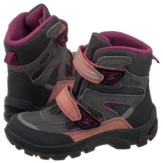 Buty Trekkingowe Bartek Szare/Różowe 44673-J8K (BA44-b) Bartek 28 ButSklep.pl