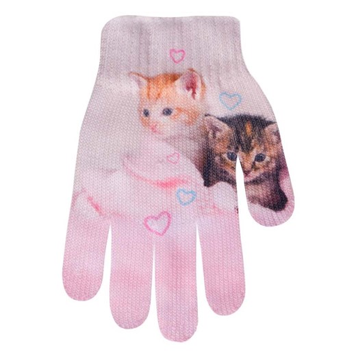 Rękawiczki z sublimacją kotki   14 CM YoClub