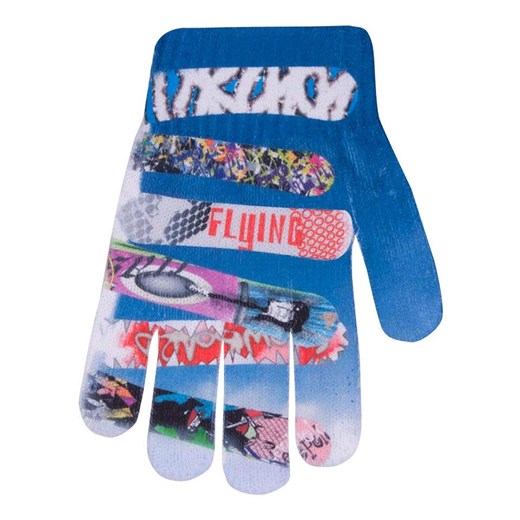 Rękawiczki z sublimacją narty   16 cm YoClub