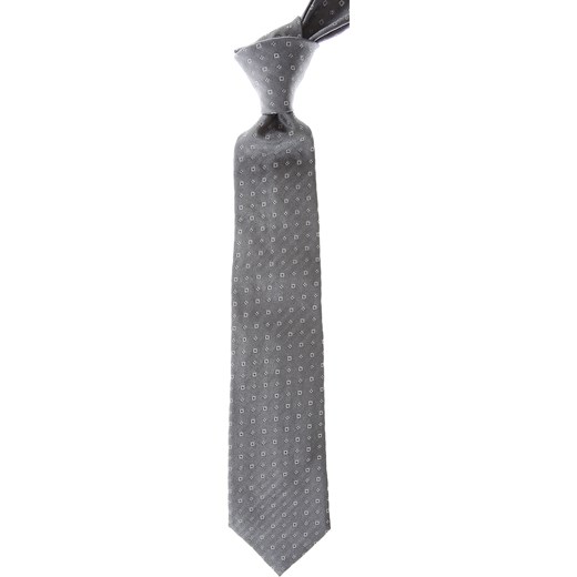 Giorgio Armani Krawaty Na Wyprzedaży, Jasny stalowy szary, Jedwab, 2019  Giorgio Armani One Size promocja RAFFAELLO NETWORK 