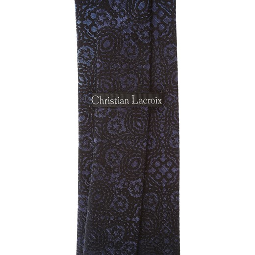 Christian Lacroix Krawaty Na Wyprzedaży, Przyciemniany Midnight Blue, Jedwab, 2019  Christian Lacroix One Size wyprzedaż RAFFAELLO NETWORK 