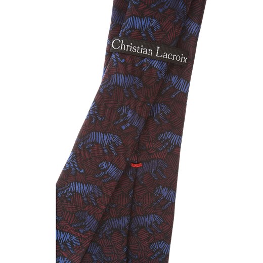 Christian Lacroix Krawaty Na Wyprzedaży, Ciemny czerwony, Jedwab, 2019  Christian Lacroix One Size okazja RAFFAELLO NETWORK 