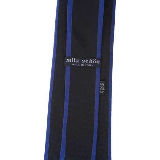 Mila Schon Krawaty Na Wyprzedaży, Królewski niebieski, Jedwab, 2019 Mila Schon  One Size RAFFAELLO NETWORK promocyjna cena 