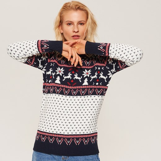 House - Sweter ze świątecznym motywem - Wielobarwn  House XS 