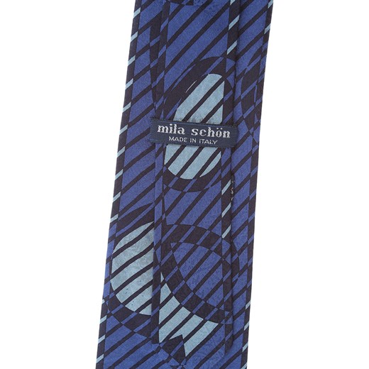 Mila Schon Krawaty Na Wyprzedaży, Królewski niebieski, Jedwab, 2019  Mila Schon One Size promocyjna cena RAFFAELLO NETWORK 