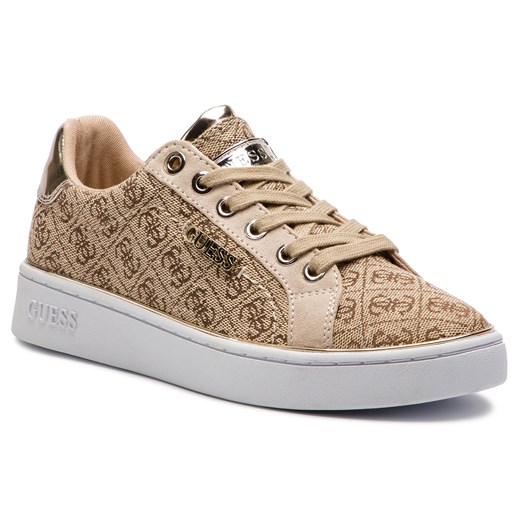 Sneakersy GUESS - Beckie2 FL5BC2 FAL12 BEIGE/BROWN