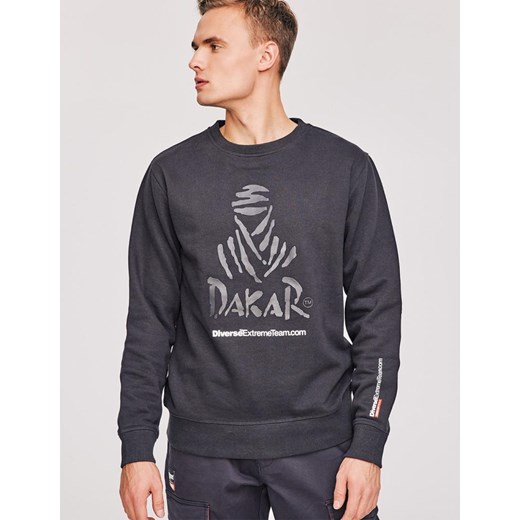 Bluza DAKAR DEXT BASIC CREW Czarny   L Diverse