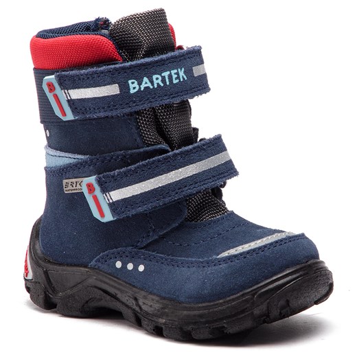 Buty zimowe dziecięce Bartek na rzepy wełniane 