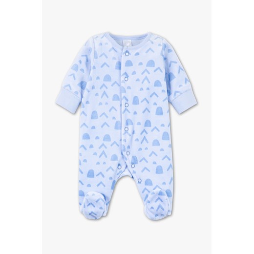 Odzież dla niemowląt Baby Club w abstrakcyjne wzory na zimę 