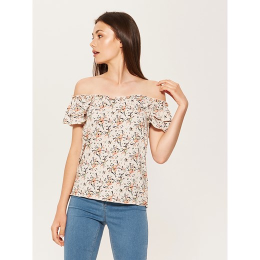 House - Bluzka off shoulder - Wielobarwn