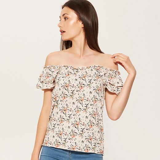House - Bluzka off shoulder - Wielobarwn