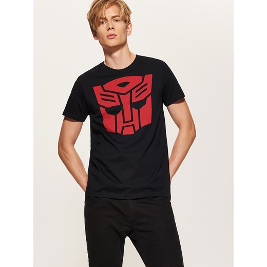 House - T-shirt Transformers - Czarny