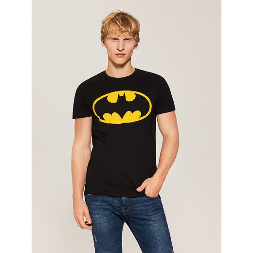 House - T-shirt Batman - Czarny