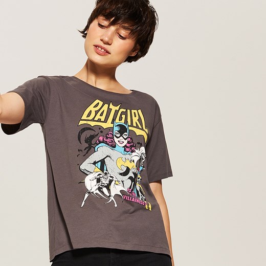 House - T-shirt Batgirl - Szary