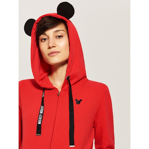 House - Bluza Mickey Mouse z uszami - Czerwony