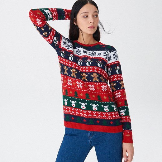 House - Sweter ze świątecznym motywem - Wielobarwn