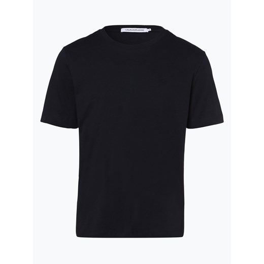 Granatowy t-shirt męski Calvin Klein wiosenny 