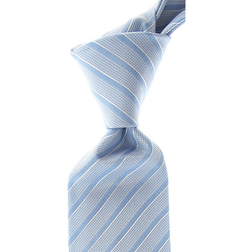 Giorgio Armani Krawaty Na Wyprzedaży, Jasny niebieski, Jedwab, 2019  Giorgio Armani One Size okazja RAFFAELLO NETWORK 