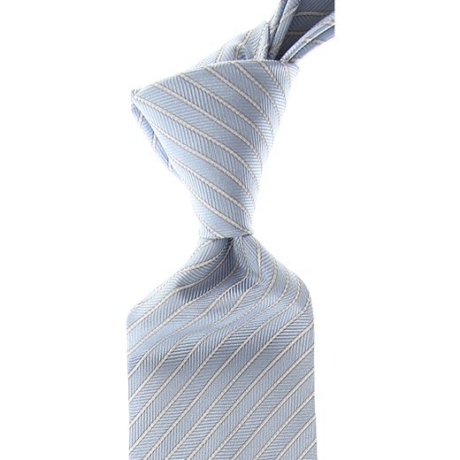 Giorgio Armani Krawaty Na Wyprzedaży, Powder Light Blue, Jedwab, 2019 Giorgio Armani  One Size RAFFAELLO NETWORK promocyjna cena 