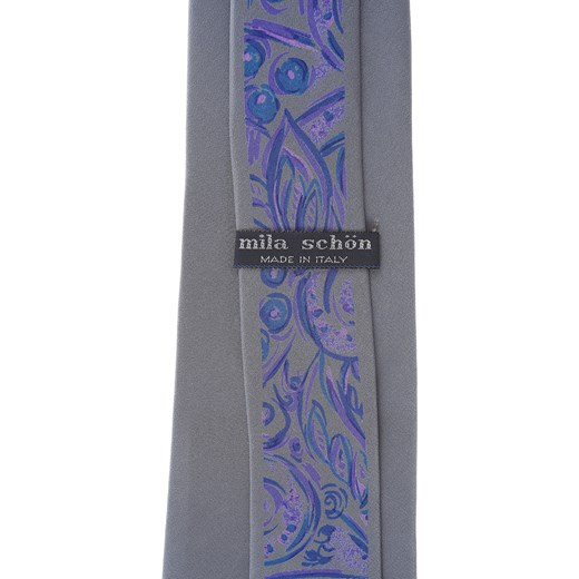 Krawat Mila Schon w abstrakcyjne wzory 