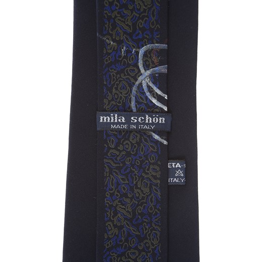 Krawat Mila Schon w abstrakcyjne wzory 