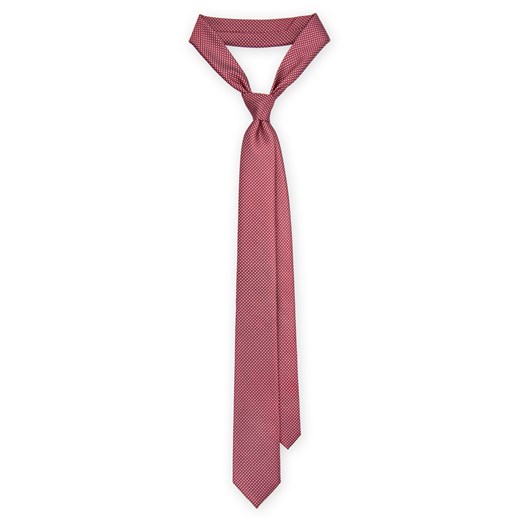 Krawat fioletowy Lancerto bez wzorów 