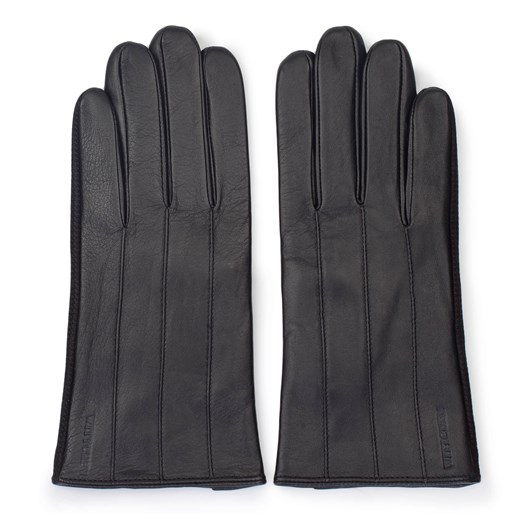 Czarne rękawiczki Wittchen bez wzorów 
