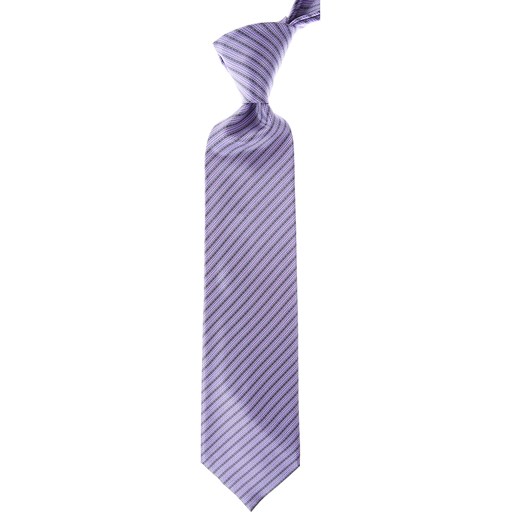 Krawat Stefano Ricci niebieski w paski 