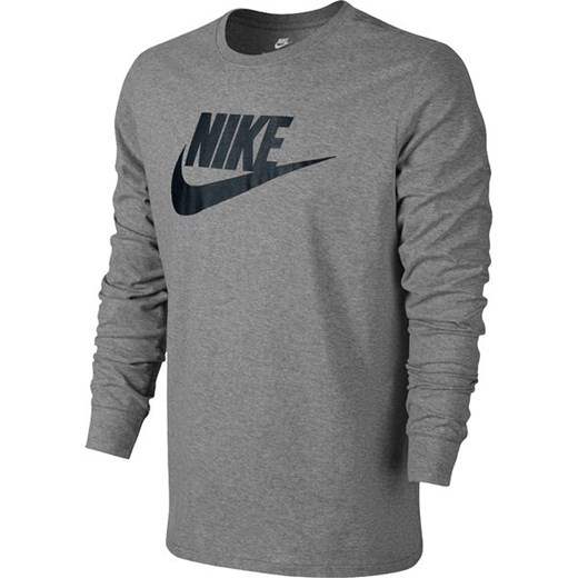 Koszulka męska longsleeve Futura Icon Nike (szara) Nike szary XXL SPORT-SHOP.pl