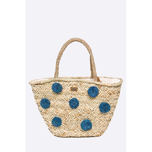 Torba plażowa Pepe Jeans skórzana