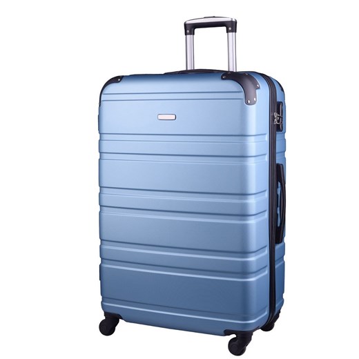 Niebieska walizka Kemer 