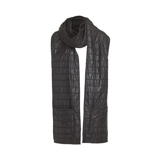 Szalik pikowany z kieszeniami UNISEX mostrami szary pikowane