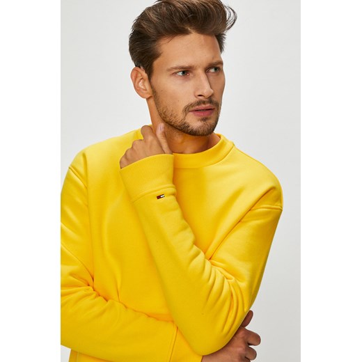 Żółta bluza męska Tommy Jeans jesienna 