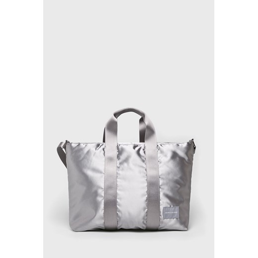 Shopper bag Calvin Klein matowa bez dodatków 